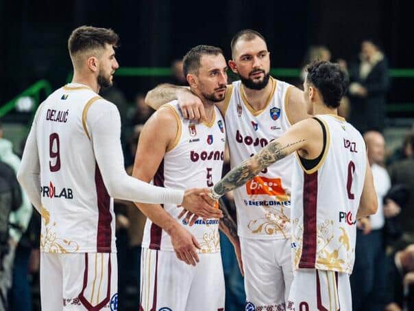 KK Bosna is playing an important ABA League match tonight in Zetra