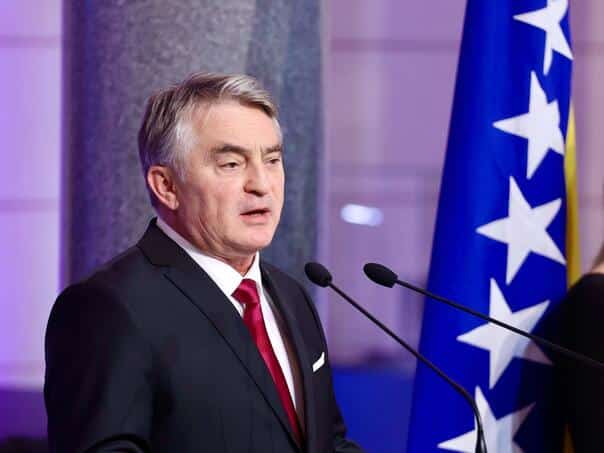 Komšić sent his condolences and condemned the terrorist attack in Sydney