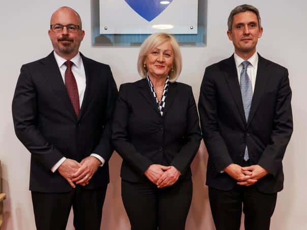 Kristo with Fleming: Confirmed strong partnership between USA and BiH
