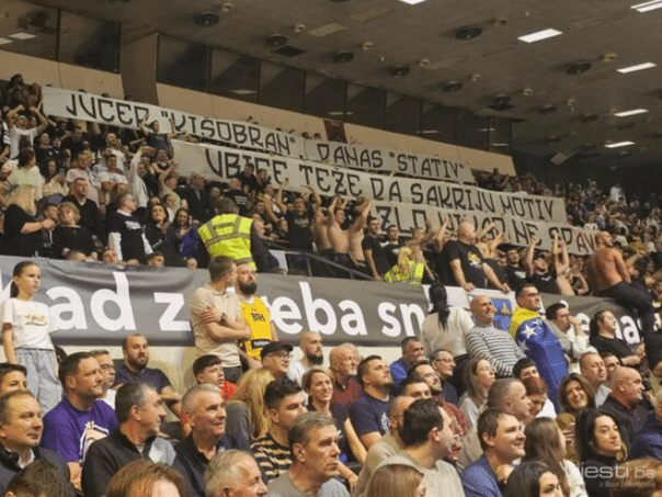 KSS condemned insults against Vučić and Serbia during the match in Skenderija