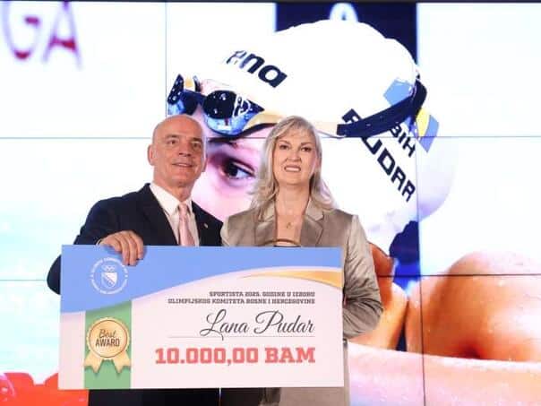 Lana Pudar the best athlete of Bosnia and Herzegovina in 2025