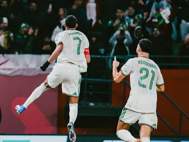 Mahrez brought Algeria to the round of 16 after four years of waiting
