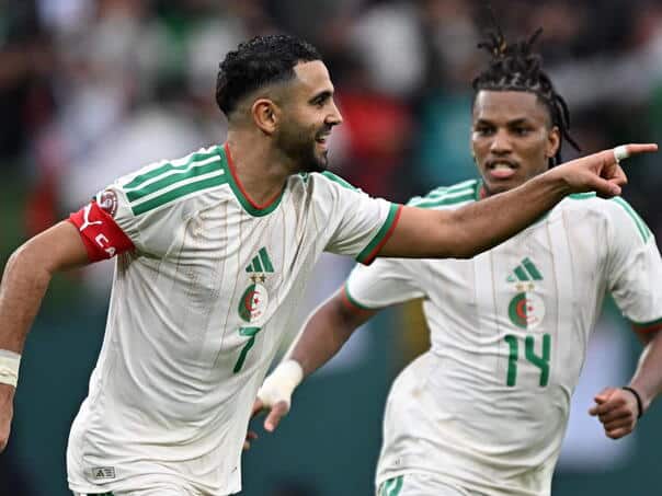 Mahrez shines in AFCON opener, Algeria easily against Sudan