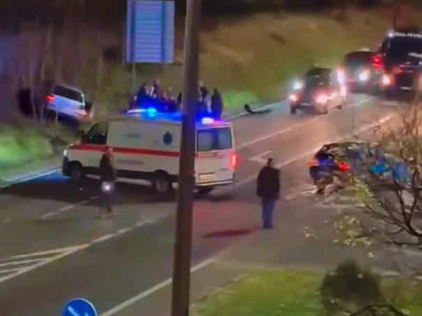 Mostar: Serious traffic accident on the highway near the settlement of Tekija