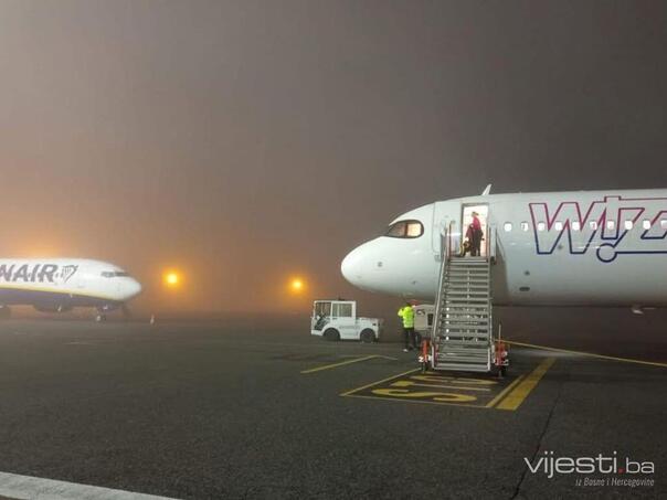 Several airlines diverted from Banja Luka and Sarajevo landed in Tuzla