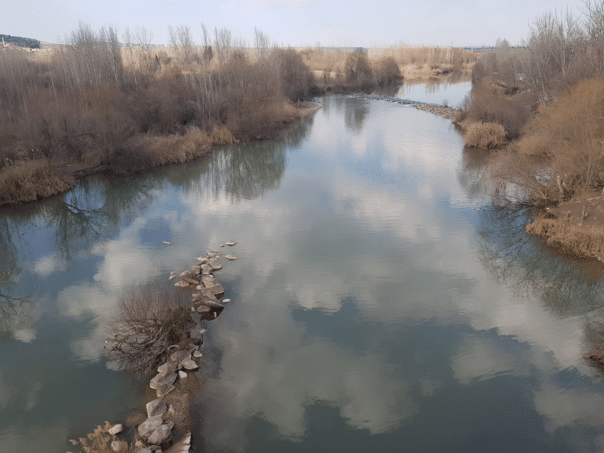 The river on which civilization was born is disappearing
