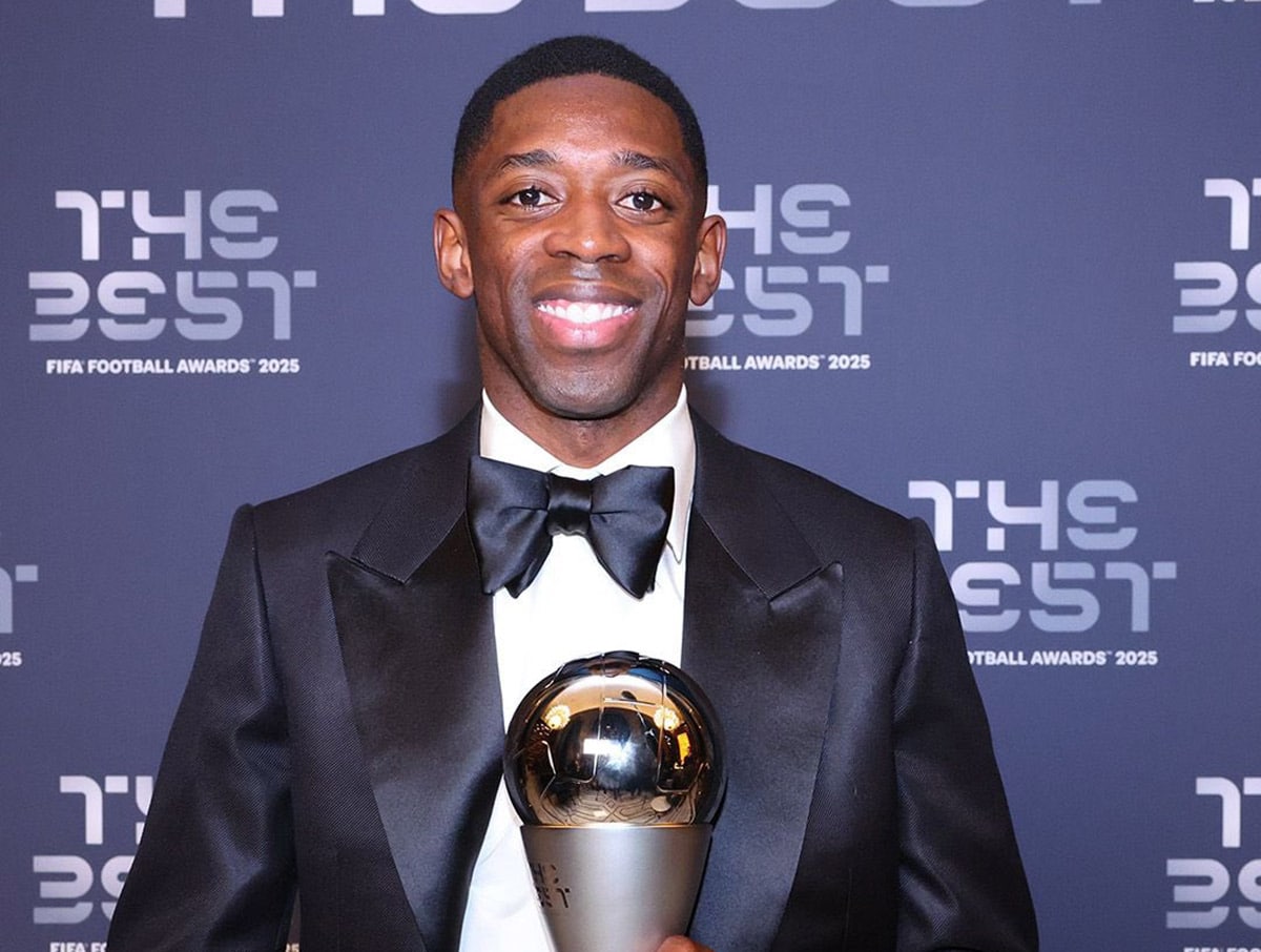 After the Ballon d’Or, the FIFA award was also awarded