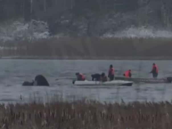 A large Russian military transport plane crashed: Seven people died