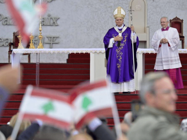 Pope Leo XIV called Lebanon to be "he raised again"