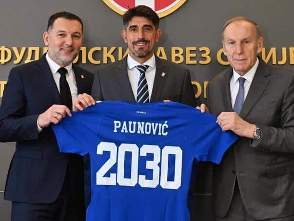 Paunović, coach of Serbian football players until 2030