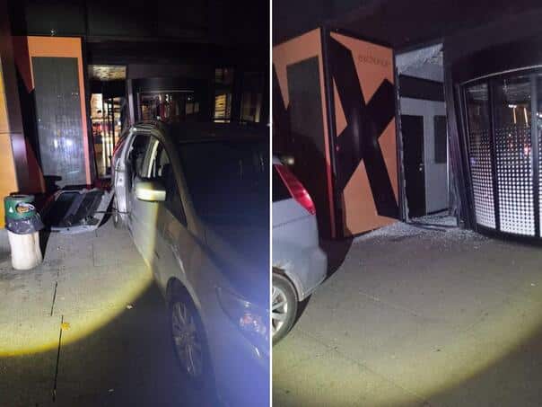 See how robbers tried to break into SCC in Sarajevo