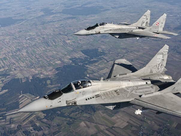 Poland will hand over its remaining MiG-29 fighter jets to Ukraine