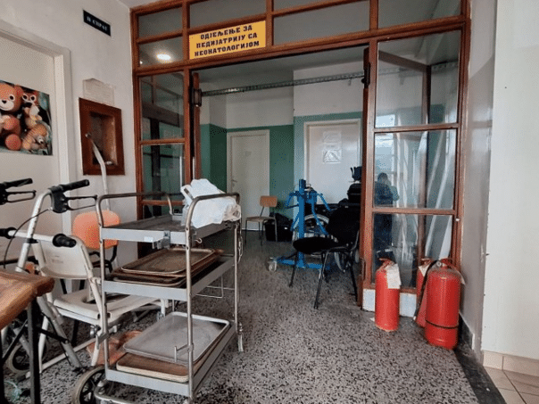 Consequences of the fire in Trebinje: Neurology unusable, moved to the ground floor