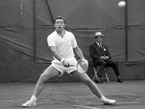 The legendary Italian tennis player Nicola Pietrangeli passed away