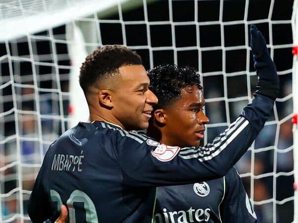 Real Madrid barely passed the third division in the Copa del Rey