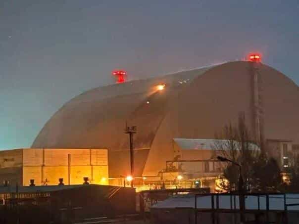 A Russian strike could destroy the Chernobyl reactor’s inner shelter