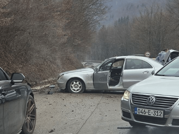 Traffic accident near Kladnje, caused significant material damage