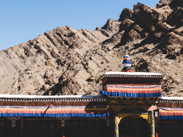 A strong earthquake hit Tibet