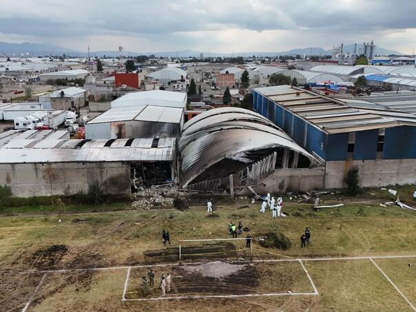 A small plane has crashed in central Mexico, at least seven dead