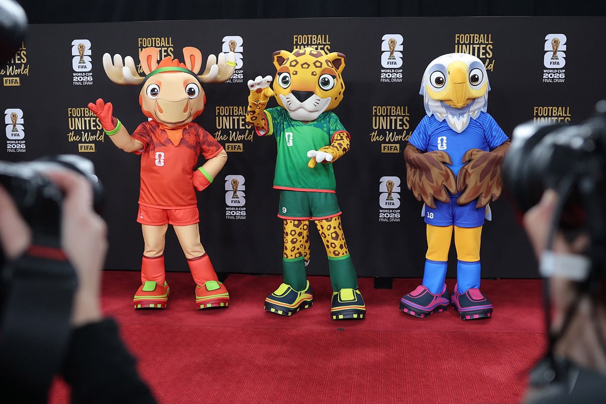 These will be the three mascots of the World Cup