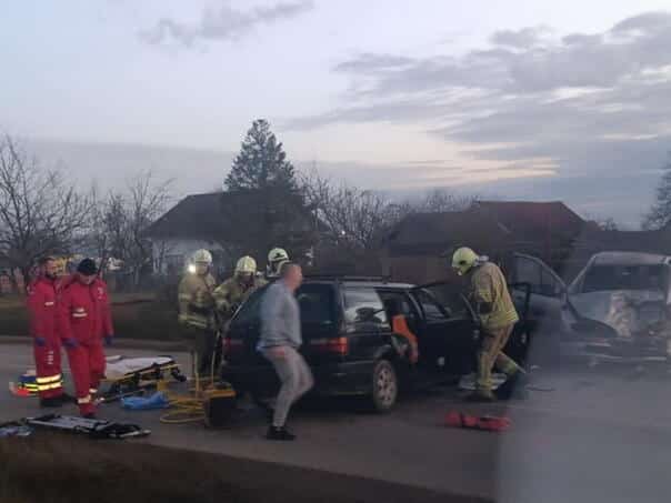 Five people were injured in a traffic accident near Prijedor