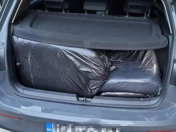 56 kilograms of tobacco were seized near Ljubuški