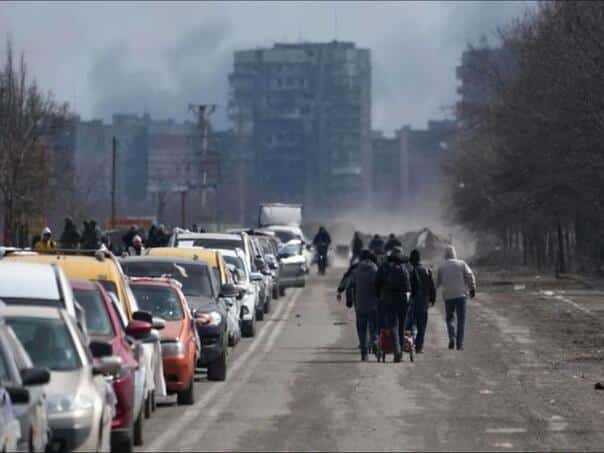 Ukraine ordered a mass evacuation in the Dnipropetrovsk region