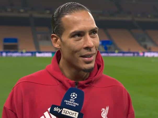 Van Dijk: I will not tell Salah to apologize to Sloto