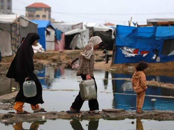 More than 800,000 residents of Gaza are at risk of flooding