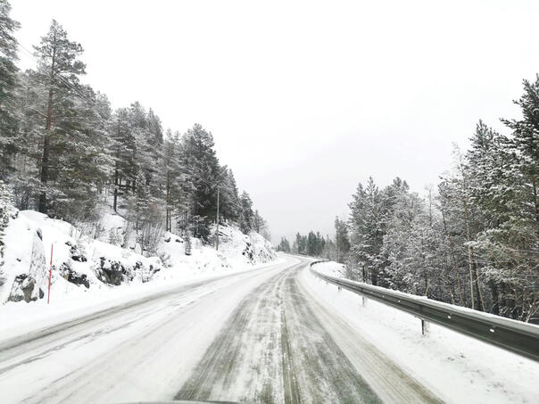 Traffic ban due to snow on the section in Bosnia and Herzegovina