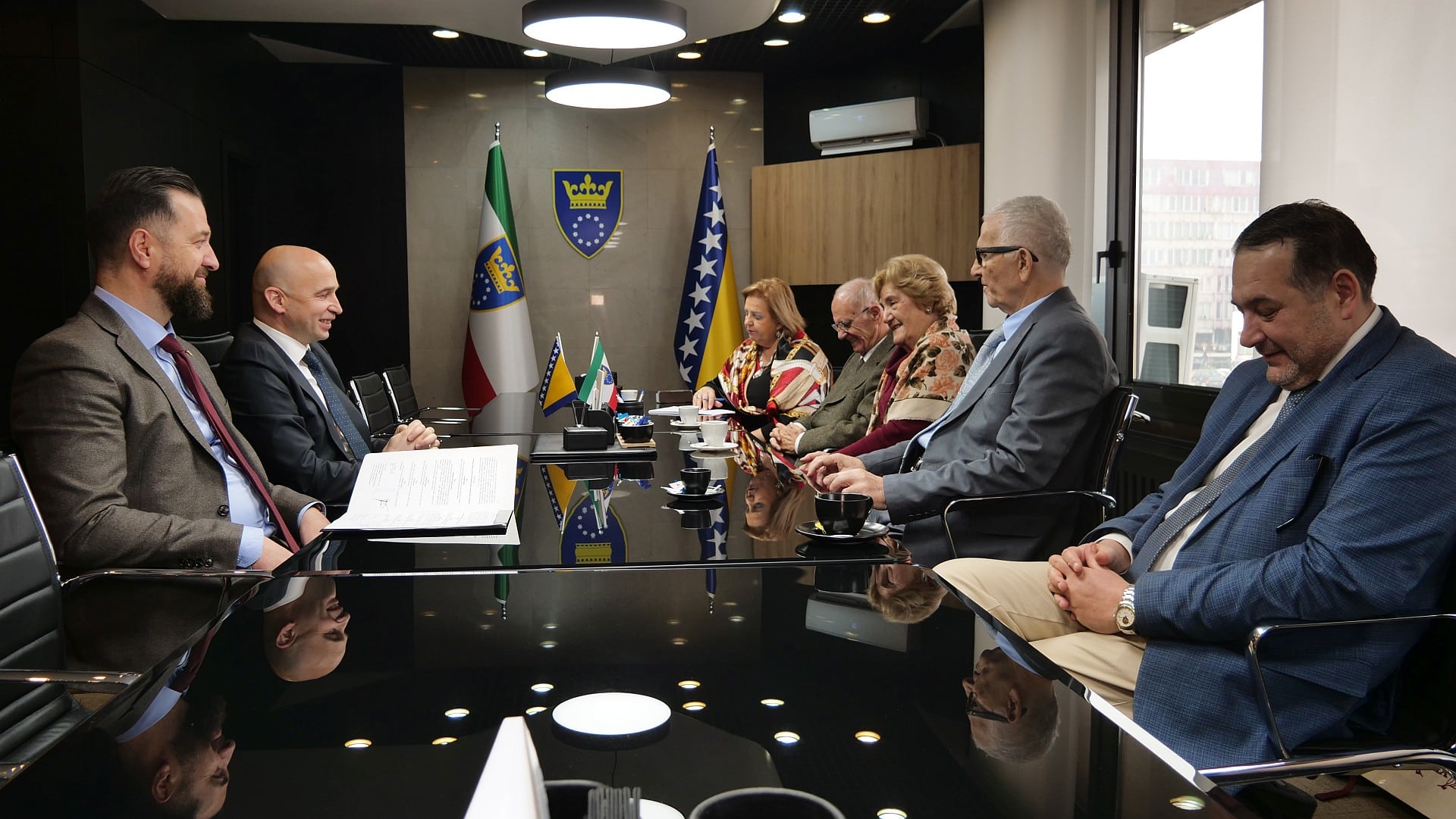 Reception by Prime Minister Nezir Pivić: The Government of ZDK supports the work of ANUBiH and VKBI