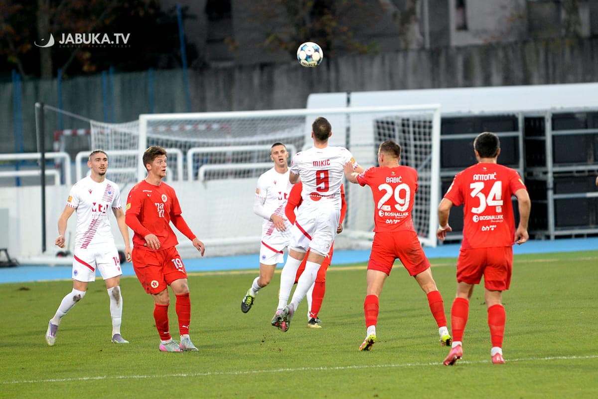 The Mostar derby ended without a winner