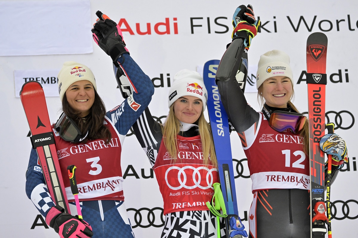 Great result of Zrinka Ljutić: Croatian skier to the podium in the giant slalom