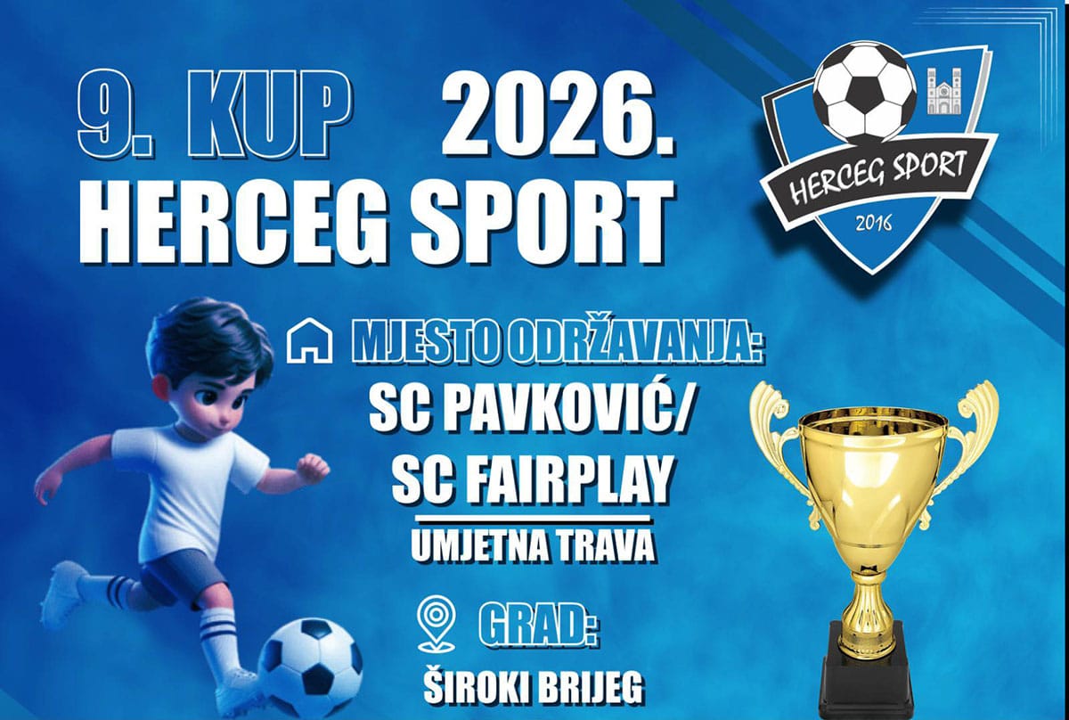 Široki Brijeg is once again the center of children’s football