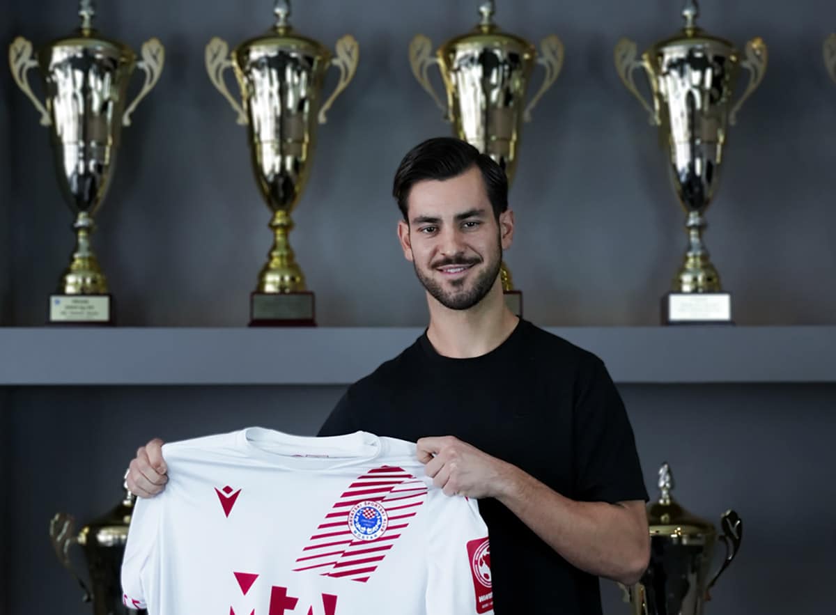 Zrinjski presented a new midfielder with rich international experience