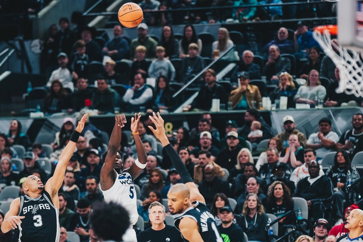 The Spurs defeated the Timberwolves despite Edwards’ record 55 points