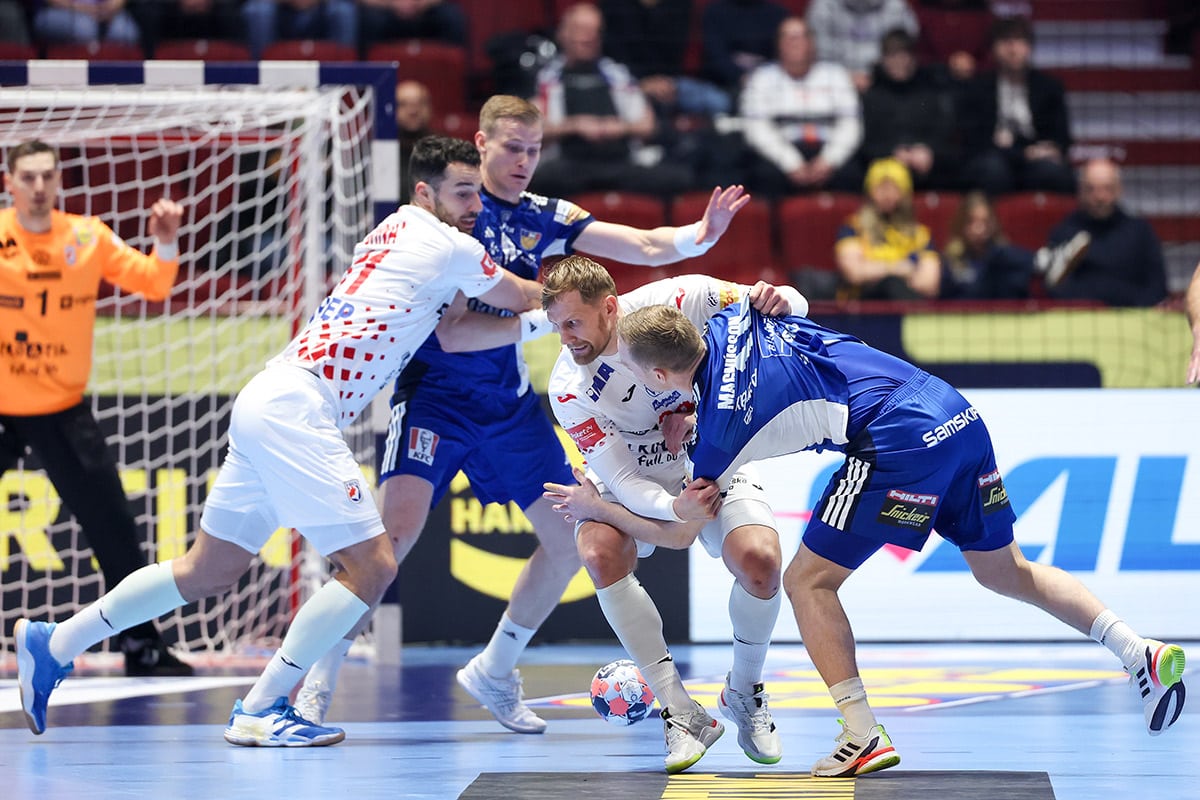 Croatia opened the second round of the EP with a victory against Iceland