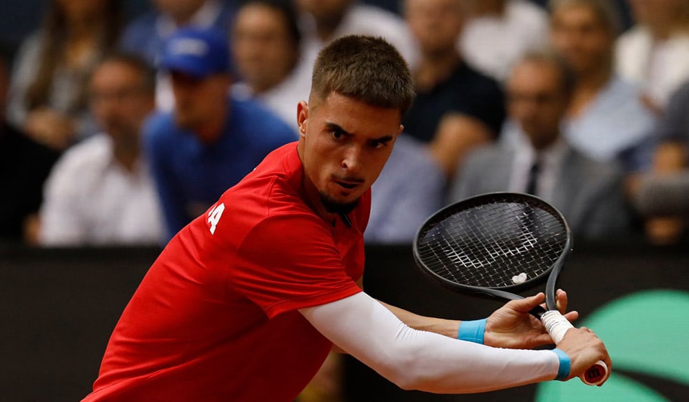 Prižmić defeated after five sets