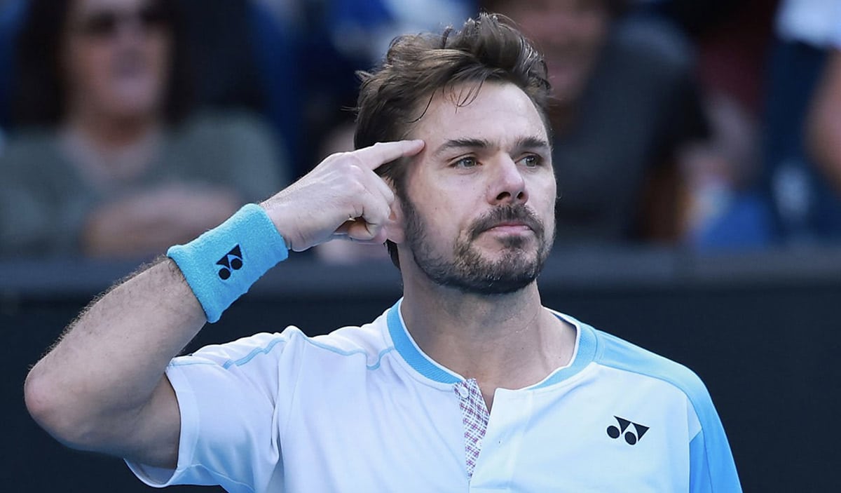 Wawrinka is not getting old: the 41-year-old Swiss won the 3rd round of the AO after a great fight