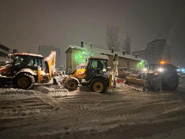 Alarming in Sarajevo: "ViK" it helps "They work" in snow removal