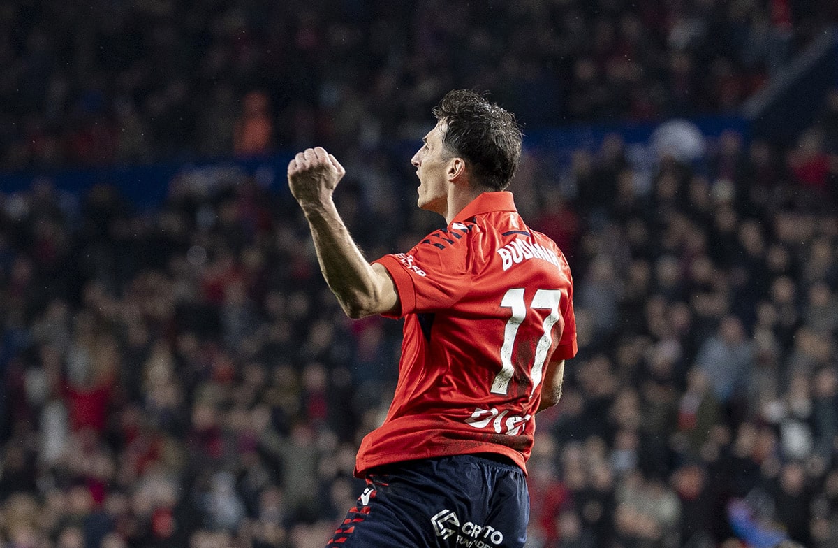 Two goals from Budimir in Osasuna’s turnaround