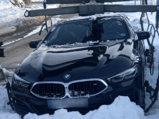 The BMW for which an Interpol warrant was issued was seized in Omarska