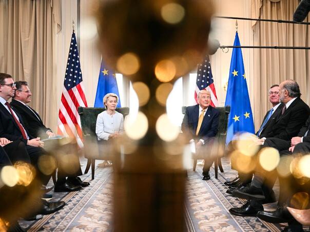 Brussels is considering retaliatory tariffs on Washington worth 93 billion euros