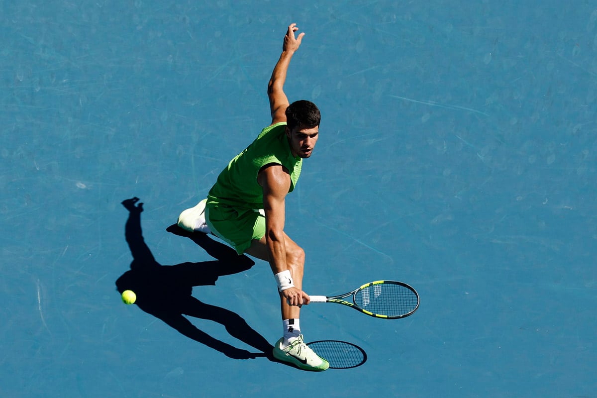 Alcaraz and Sabalenka in the quarterfinals, Djokovic went through without a fight