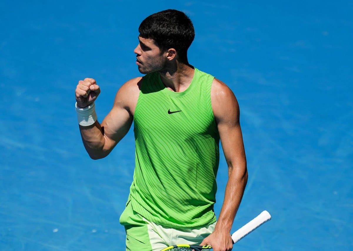 Alcaraz equaled Borg’s record, a big turnaround for Medvedev