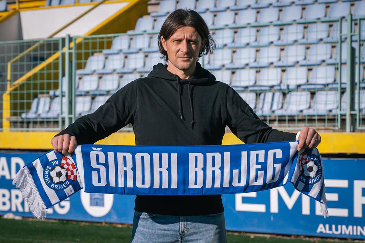 A surprising name on the bench of NK Široki Brijeg