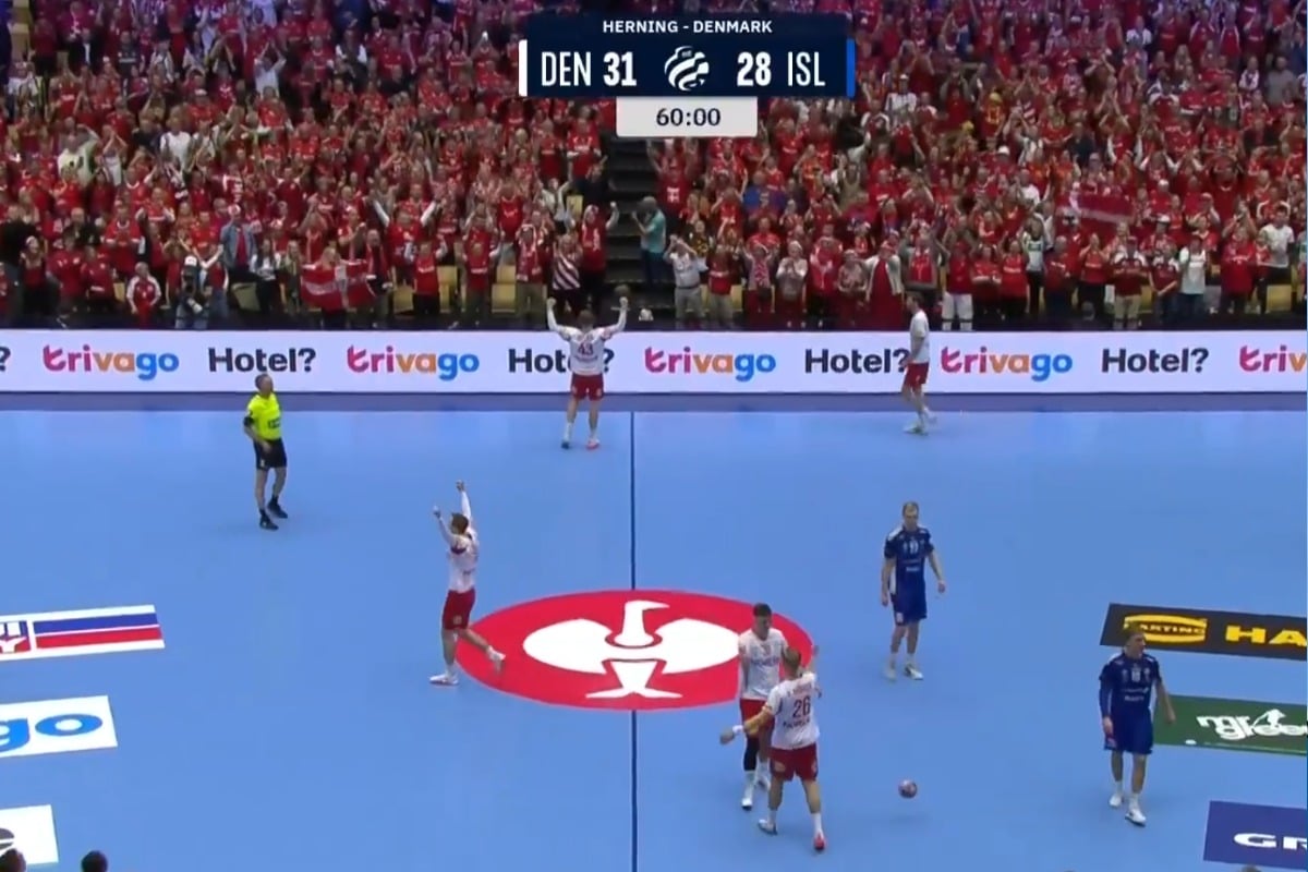 Denmark in the final with Germany: Croatia with Iceland for third place