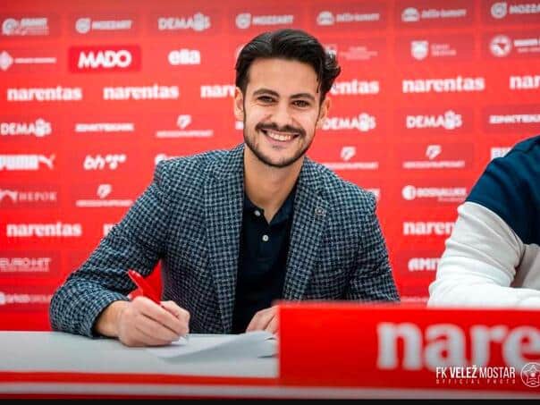 Đani Salčin, the new football player of Rođeni