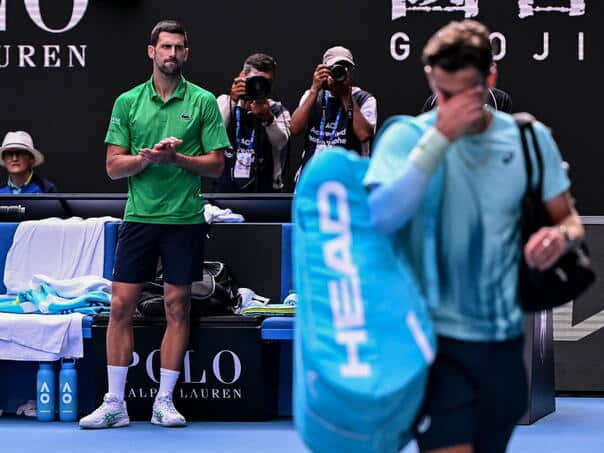 Djokovic: I was on my way home, Musetti should have won
