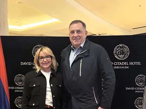 Dodik arrived to visit Israel: He will meet with the top of the state and receive an award